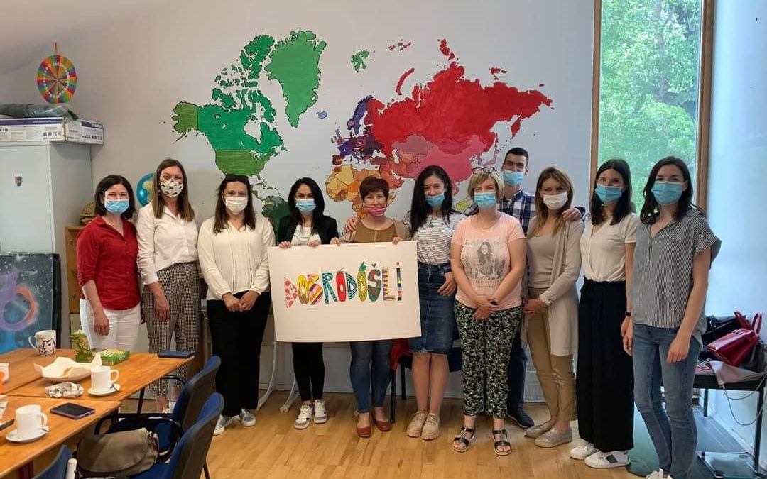 Први дан job shadowing-а при пројекту мобилности, 07.06.2021.год.